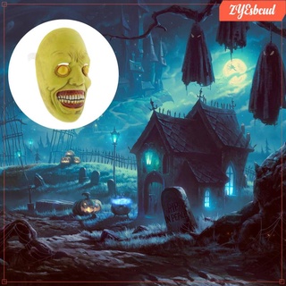 máscara de terror de halloween látex sonriente demonios malvados máscaras de fiesta disfrazado