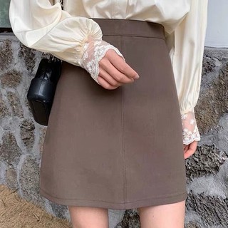 Falda de media longitud/falda de una línea de 2021 [a]shaohuai484.my