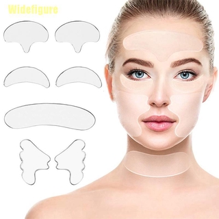 widefigure - pegatina de silicona para eliminación de arrugas, cuello, ojos, antiarrugas, cuidado de la piel