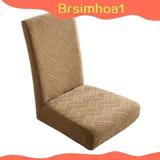 [BRSIMHOA1] Cubiertas de silla elástica para sillas de comedor decorativas para comedor, silla lavable, silla de cocina, fundas para comedor (8)