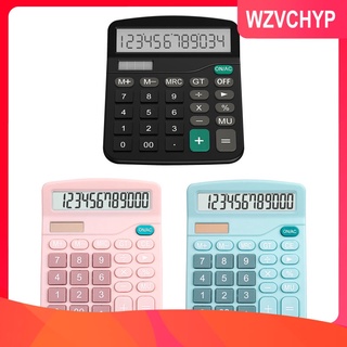 [bueno] Calculadora, función estándar calculadora de escritorio, calculadora básica de energía Solar calculadora de contabilidad de 12 dígitos
