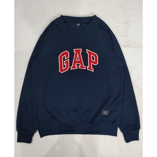 Gap suéter hombres mujeres - cuello redondo GAP suéter - sudadera suéter de gran tamaño- GAP cuello redondo