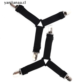 [yanjianaa] 4 x triángulo sábana de cama soporte de colchón sujetador pinzas clips tirantes correas cl (1)