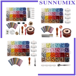 [Sunnimix] DIY cera sello caja Kit desmontable sello de cera de fusión horno sobre embalaje