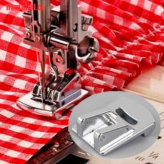 [hamaliel]2 pzas prensatelas de dobladillo en plata para máquina de coser