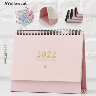 Ayc 2022 calendario calendario creativo mesa fechas recordatorio calendario planificador mi