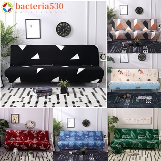 bacteria530 Stretch Sofa Cover Without Armrest Folding All-Inclusive Couch Cover Elastic Slipcover