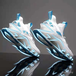 Los hombres de moda zapatos de deporte de malla transpirable zapatos para correr deportes al aire libre zapatos para correr zapatos de los hombres o0Jc (1)