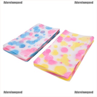 【ALG】 100x Fashion Multicolour dot Cookies Packaging Bag Cellophane Flat Pastry Bags 【Adorelovegood】 (1)