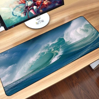 [60x30cm] flash sale great waves mousepad mousepad gaming pad a mouse grande ordenador mouse pad speed keyboard pc mouse
