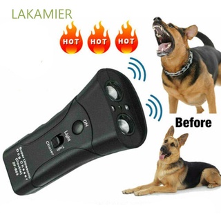 lakamier hot ultrasónico antiperro repelente repelente de perros control 3 en 1 perros anti-ladridos nueva luz led suave estilo cazador duradero dispositivo de entrenamiento para mascotas