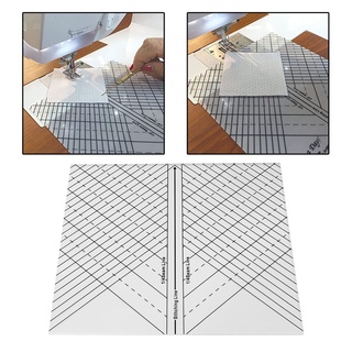 coser la regla recta edredones herramienta acolchado pathcwork corte de tejer manualidades