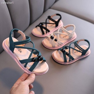 Sandalias De verano 2021 nueva Moda zapatos De fondo suave niña Princesa niños S zapatos De playa