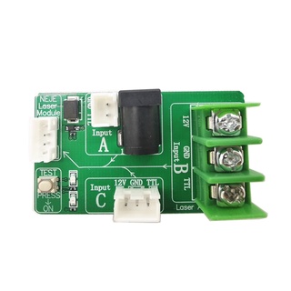 Neje ule interfaz adaptador de placa conector para corte máquina de grabado 4Pin/3Pin/2Pin (6)