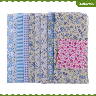 39 unids/set floral tela de algodón patchwork tela para bricolaje artesanía costura