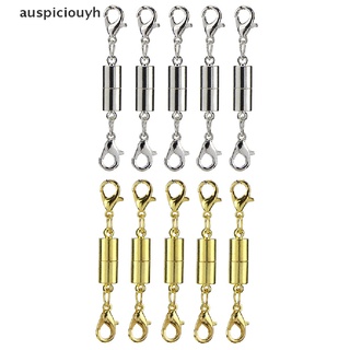 (auspiciouyh) 10 piezas de plata de oro magnético cierre de gancho para bricolaje pulsera collar joyería encontrar en venta