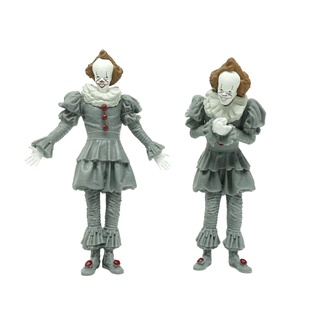 NICKY PVC It: Chapter Two Action Figures for Halloween The Clown Figurine Model Ultimate It: Chapter Two NECA Pennywise Toy Figures Collectible Model Horror Gift Doll ornaments (7)