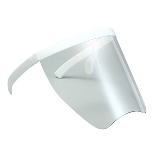 seguridad completa escudo de cara reutilizable gafas gafas de sol envoltura visera marco negro (9)