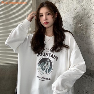♧Vintage sweater women spring and autumn thin loose Korean style high street ins European and American street oversize early autumn jacket