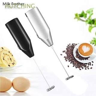 hutching mini batidor de huevos capuchino herramienta de cocina espumador de leche agitador de cocina eléctrico durable de café espumador batidor mezclador/multicolor