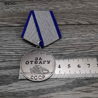 we Medal Soviet Meritorious Medal Badge Russia USSR Lapel Pins Vintage Antique cl (2)