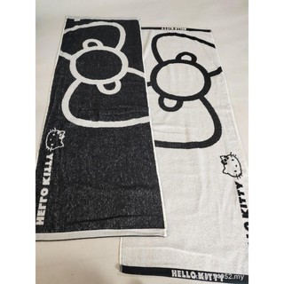 Kitty Hello - toalla deportiva de algodón puro para yoga, color jacquard, doble cara, microdefecto