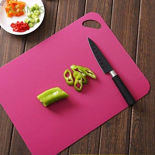 ADAMES 1 Pcs Chopping Blocks Flexible Fruit Vegetable Meat Tools Cutting Boards Unbreakable Non-slip Household Chopping Rectangle Ultra-thin Kitchen Tool