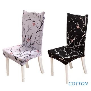 funda universal de algodón para silla elástica, extraíble, lavable, color gris