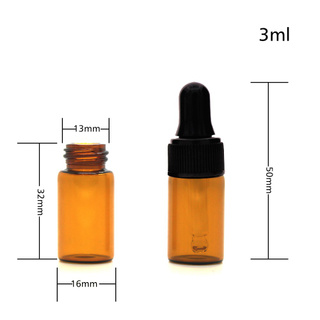READY STOCK botella de muestra frascos de muestreo botellas pequeñas de aceite para ámbar (7)