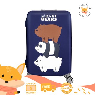 Maleta protectora/cubierta elástica de equipaje/cubierta de equipaje lindo motivo We Bare Bears