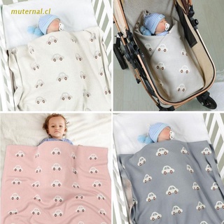 mut bebé manta de punto recién nacido envolver envoltura suave niño ropa de cama