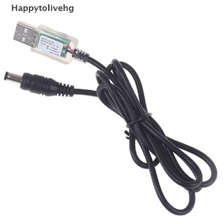 [happytolivehg] 18650 usb 5v a 8.4v cable de carga de alimentación para bicicleta led cabeza de luz batería pack [caliente]