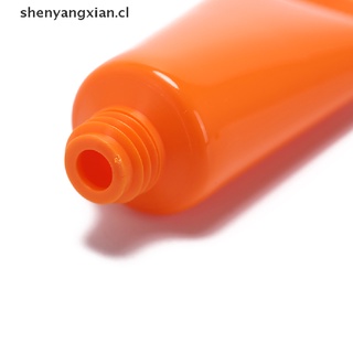 (nuevo) 5pcs cosmética suave tubo 10ml loción plástica contenedores vacíos botellas reutilizables shenyangxian.cl (2)