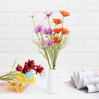 suchenn Simulation Small Daisies Faux Chrysanthemum Floral Arrangement Artificial Chamomile Desktop/Wedding/Home Decorations
