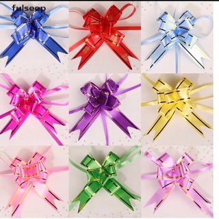 [fulseep] 10pcs decoración fiesta boda regalo de cumpleaños flor arco envoltura tira de cinta dsgc