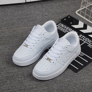 Genuine Nike Summer AF1 Air Force One Low Top Men S and Women Board Shoes, Basketball Sports White Student V