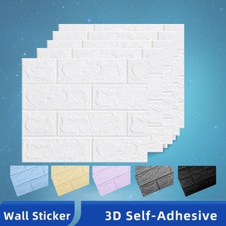 adhesivo de pared 3d imitación ladrillo decoración de dormitorio impermeable autoadhesivo papel pintado para sala de estar cocina tv telón de fondo