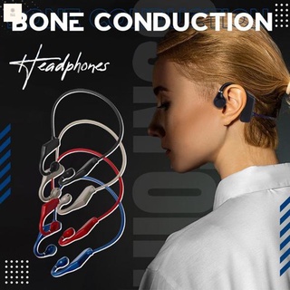 Bone Conduction Headphones Wireless Compatible With Bluetooth Convenience Ear Headset Painless Wearing For Cell Phone