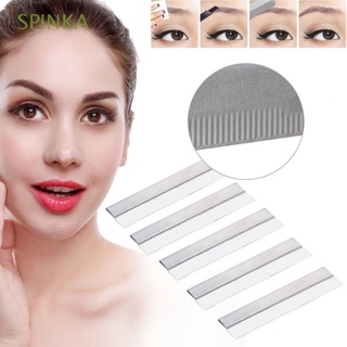 SPINKA Sharp Eyebrow Blade Women Eyebrow Trimmer Replace Blade Face Razor Stainless Steel Blades Shaver Hair Remover Tool Eyebrow Shaper Makeup Tool Eyebrow Cutter/Multicolor