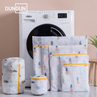 6 tamaños de malla fina bolsa de lavandería piña impreso sujetador bolsa de lavado red de lavado para calcetines ropa de bebé (1)
