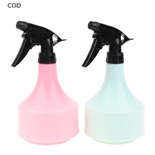 [cod] 600 ml 2 colores recargable fina niebla peluquería spray atomizador barbero caliente (2)