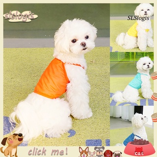 Syf_chaleco de mascota sin mangas de algodón de dos patas para perro transpirable camiseta blusa para cachorro