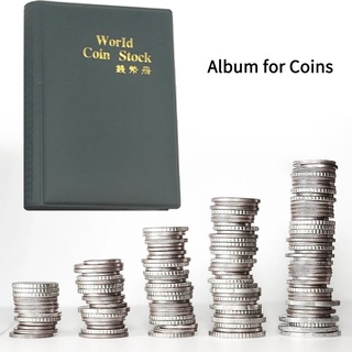 120 Pockets Album For Coins Collection Book Home Decoration Photo Album