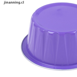 aning 4/10pcs cera depilación frijoles púrpura en forma de corazón papel de aluminio derretimiento cuenco de cera. (4)