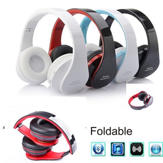 Auriculares inalámbricos plegables Bluetooth estéreo+Mic para iPhone Samsung PC (9)