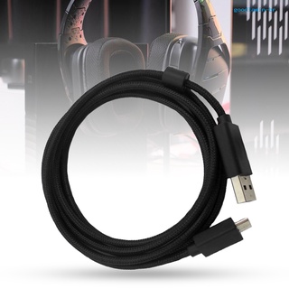gl cable de audio estable transmisión antiinterferencia trenzado micro usb auriculares cable de audio para logitech g633 g633s (3)