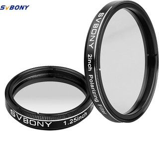 Svbony Linear Polarizer Filter 1.25 / 2 inches for Lunar Planetary Observing