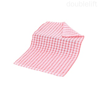 Paño de plato de algodón de secado rápido toalla de cocina absorbente limpieza trapo de té cocina Duster toalla doublelift store