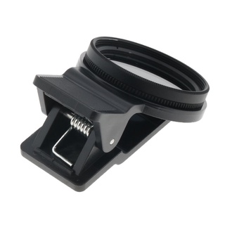 filtro de lente polarizador circular ultra slim cpl - 37 mm + clip (7)