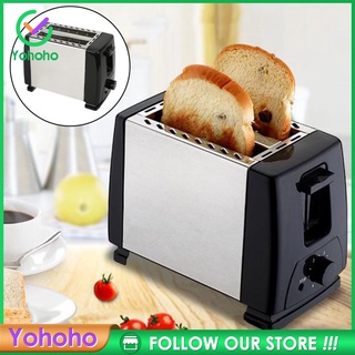 [Yohoho] máquina de pan de acero inoxidable tostadora eléctrica para el hogar (1)